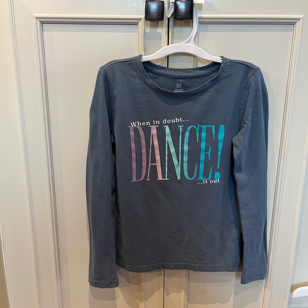 Gap kids dance long sleeve tee shirt